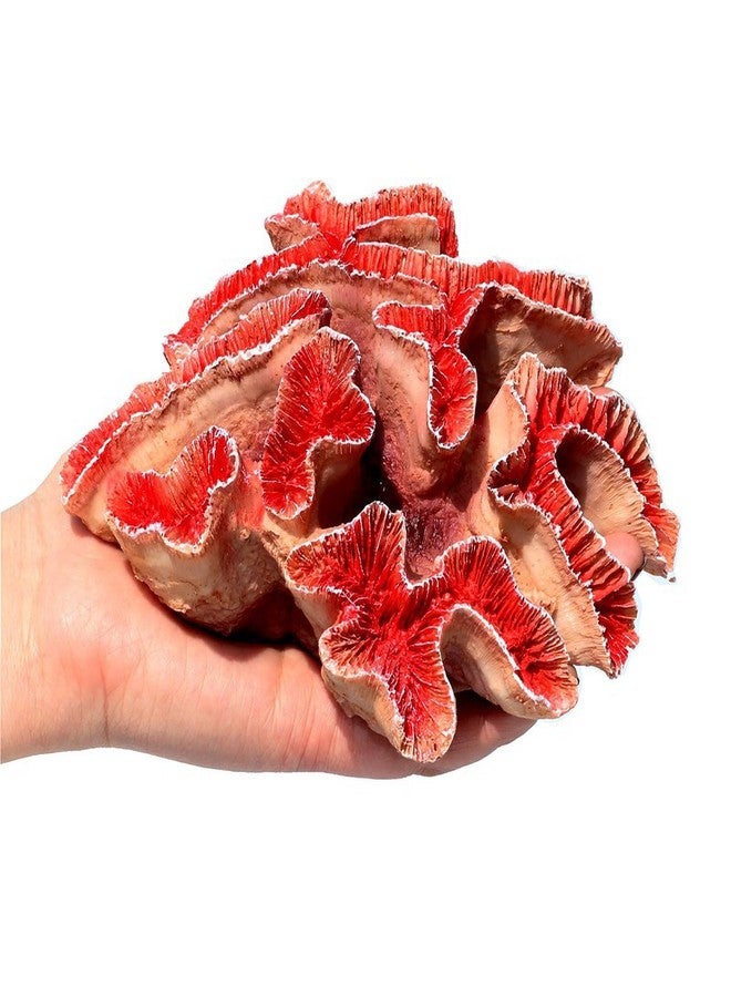 Besimple Aquarium Coral Ornaments Decor Fish Tank Plants Decoration for Aquarium Landscape,Red - Image 3